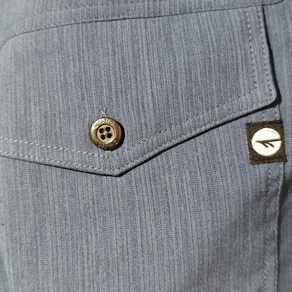 Hi Tech Fishing Shirt Large Ventilation Short Sleeve Sun Protection Short Sleeve - Picture 6 of 9